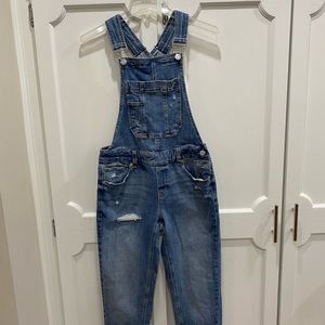 Garage xs blue denim overalls